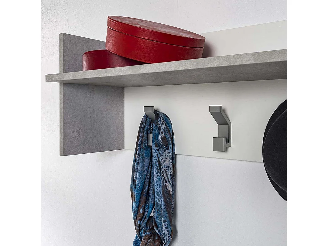 Porte-Manteau Moderne Avec Crochets En Métal