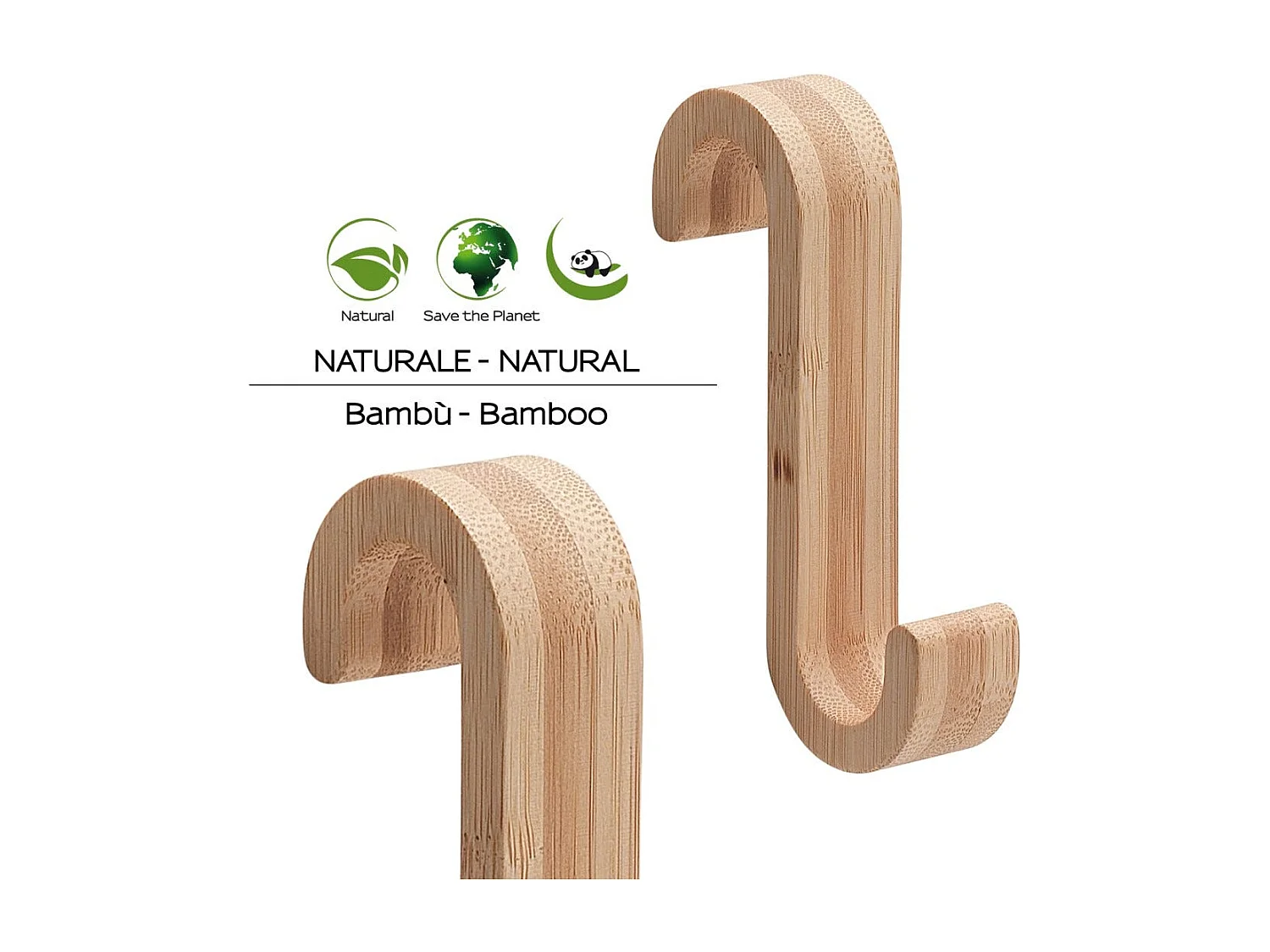 Cintre En Bois Naturel | Merlino