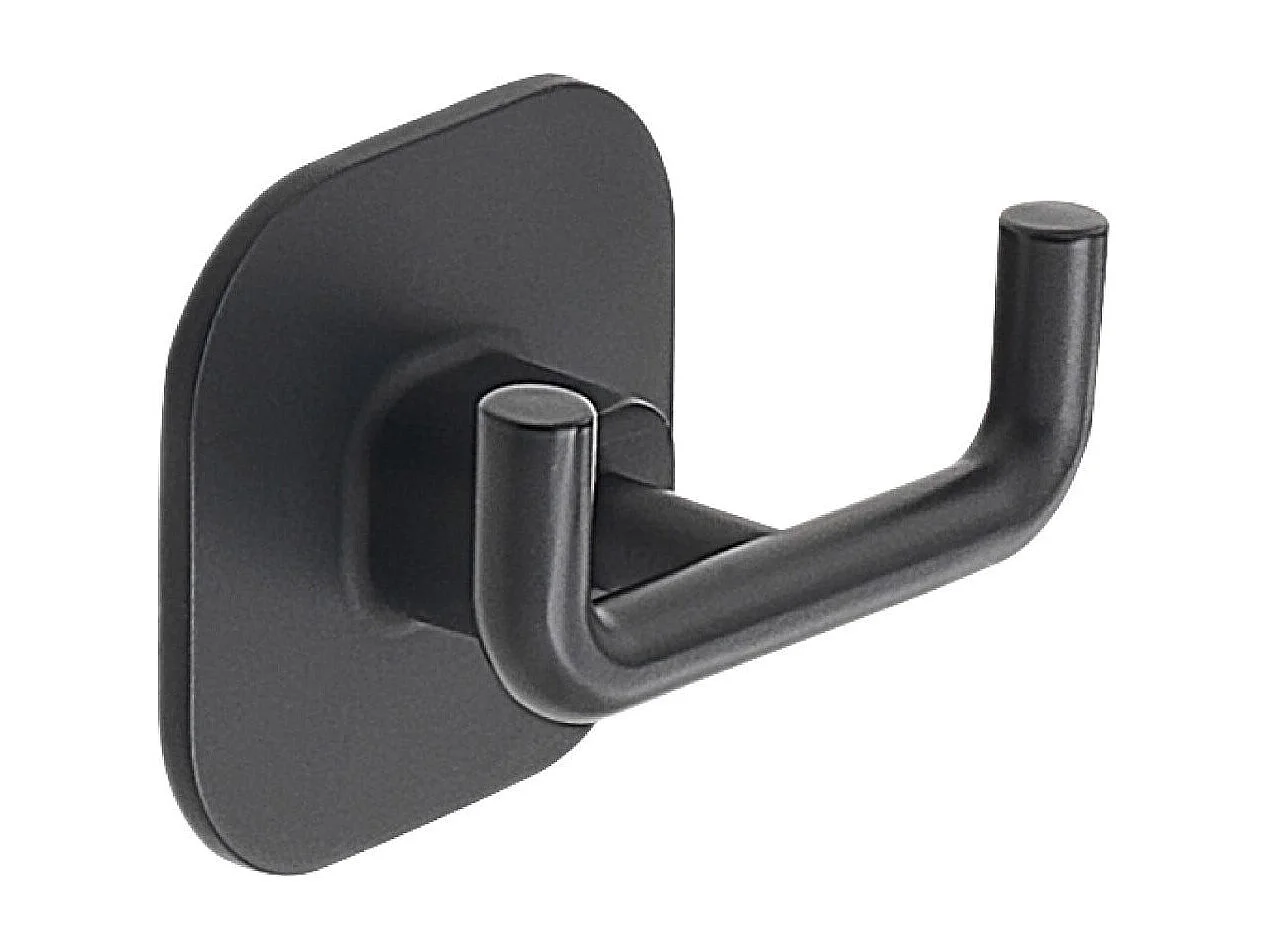 Porte-Manteau Mural En Acier Inoxydable Noir Mat | Timo