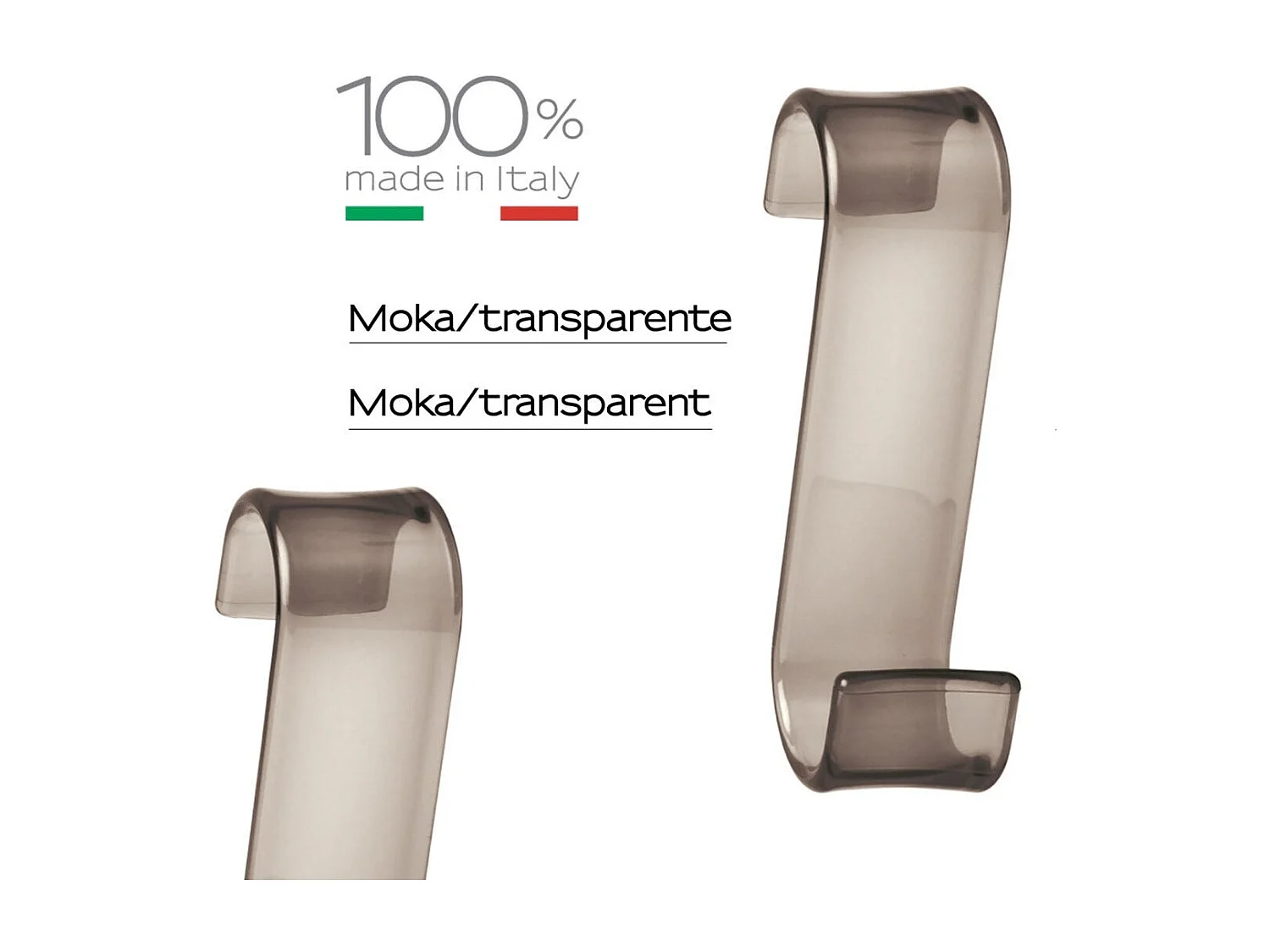 Porte-Manteau Pour Radiateur Moka Transparent | Merlino