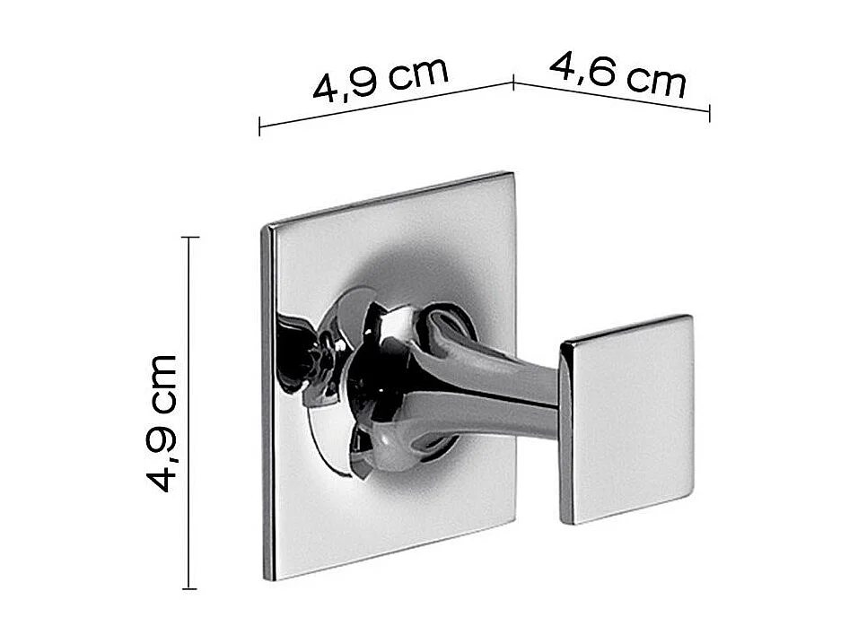 Mimosa Cintre Mural En Laiton Chromé  | Mimosa