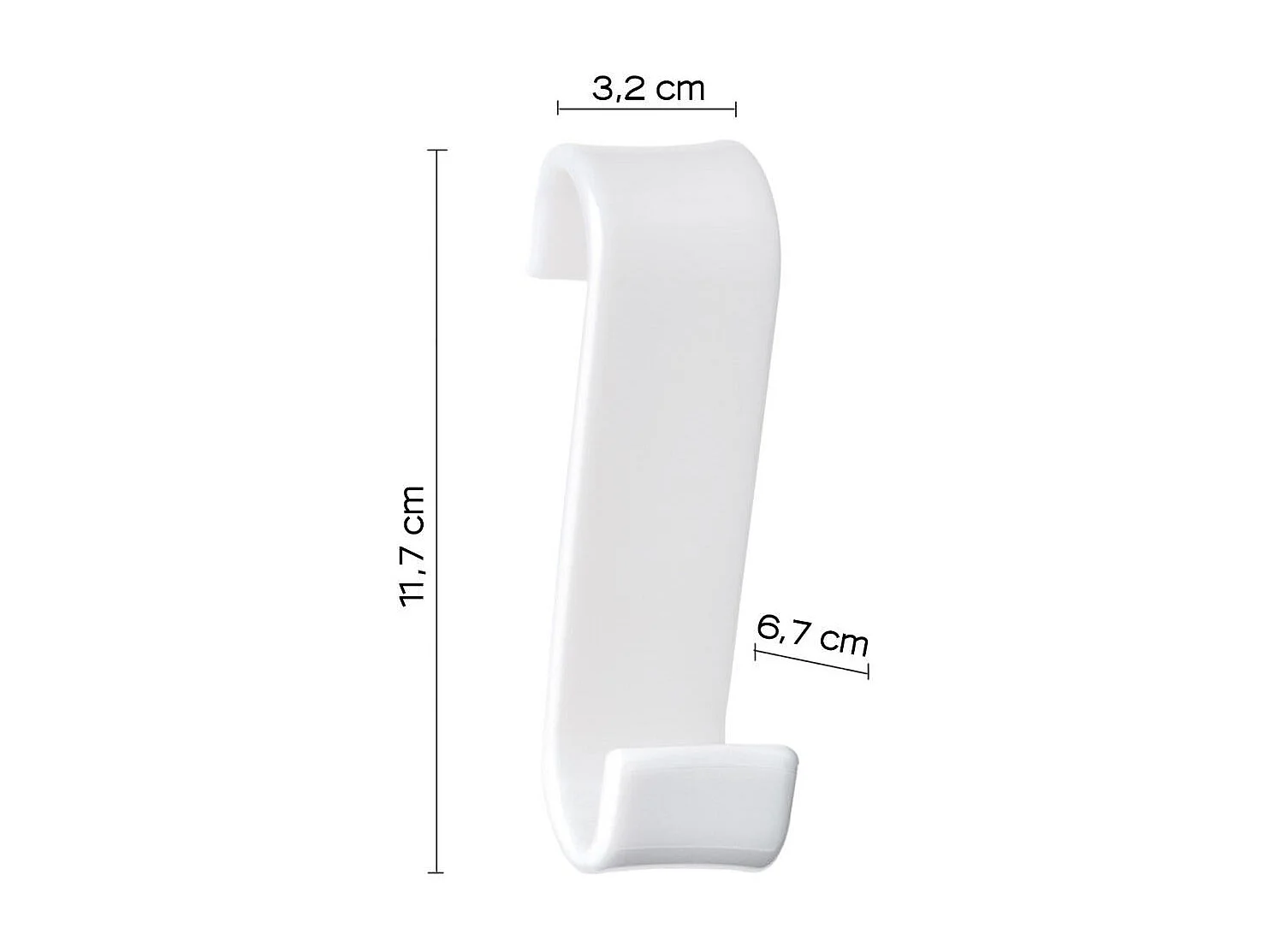 Patère Blanche Pour Radiateur | Merlino