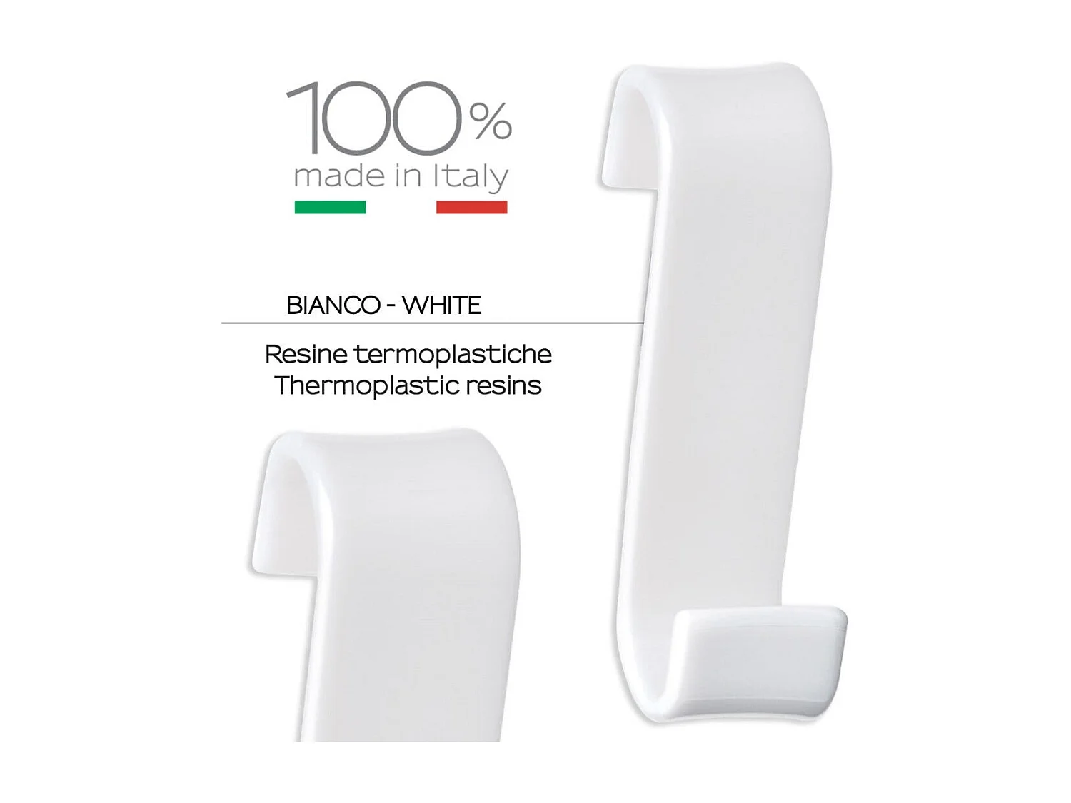 Jeu De 2 Cintres Pour Radiateur Blanc | Merlino