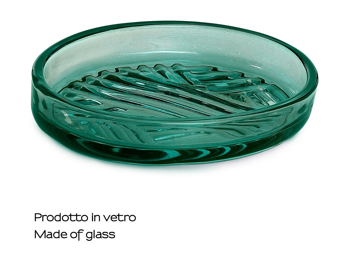 Porte-Savon En Verre Vert | Fiordaliso