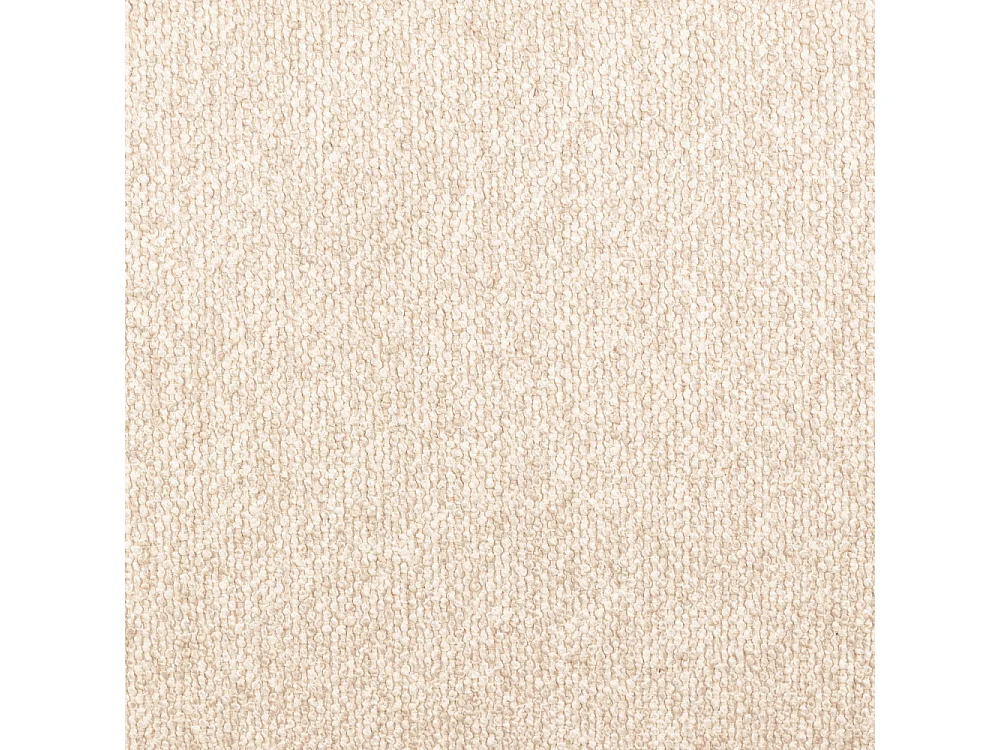 Nubo - Fauteuil en tissu bouclette et bois - Beige