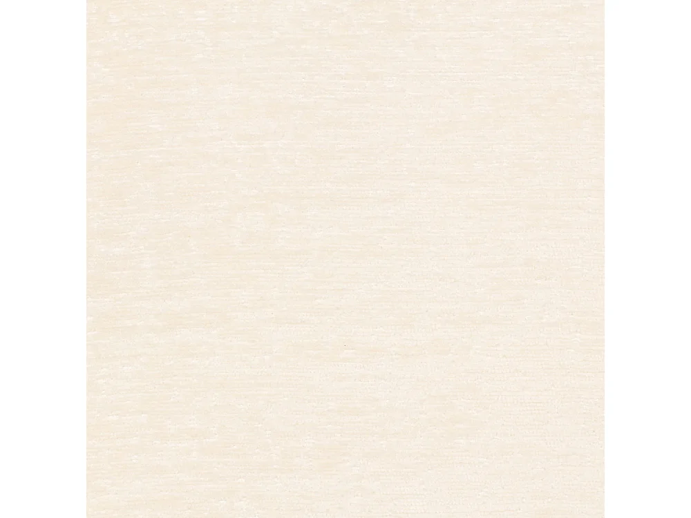 Veda - Fauteuil en tissu chenille et bois - Écru