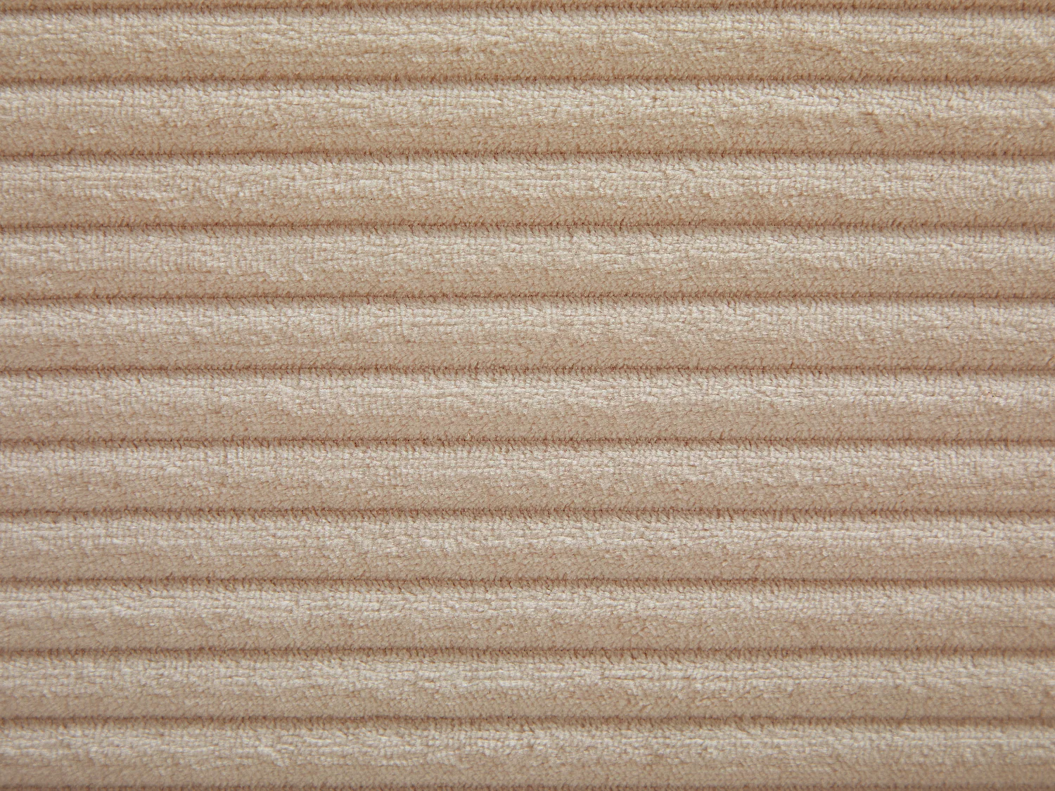 Sommier coffre 140 x 190 cm en velours côtelé - Beige - KARESO de YSMÉE