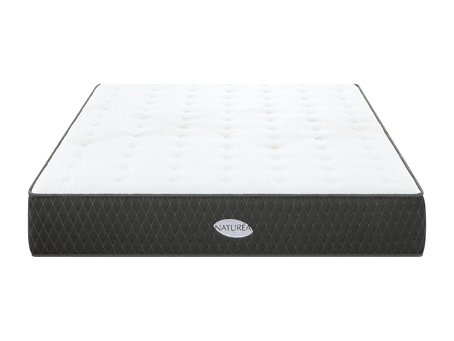 Matelas 160 x 200 cm ressorts ensachés et fibres de Kapok ép.31cm - SOREMA de NATUREA