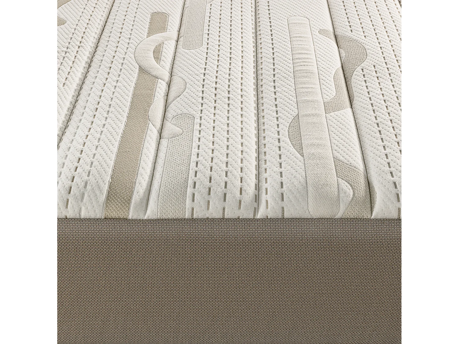 Colchão Bultex Slim visco 24 cm de fibra média de firmeza macia