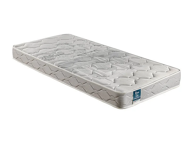 Colchón visco City de Pardo 17 cm firme apto para literas-90x190-Gris