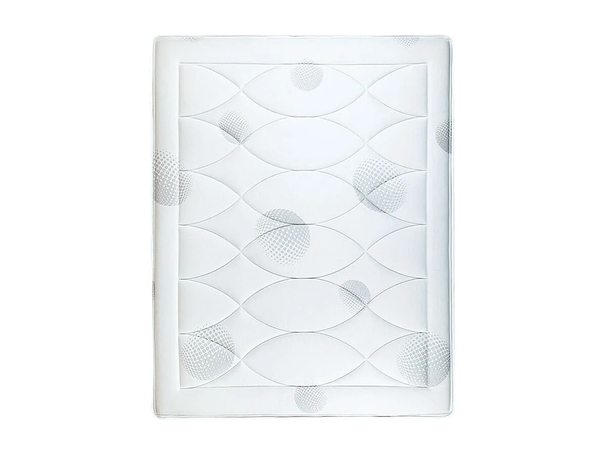 Colchón Solidario muelles ensacados y visco 26 cm-150x200-Multicolor