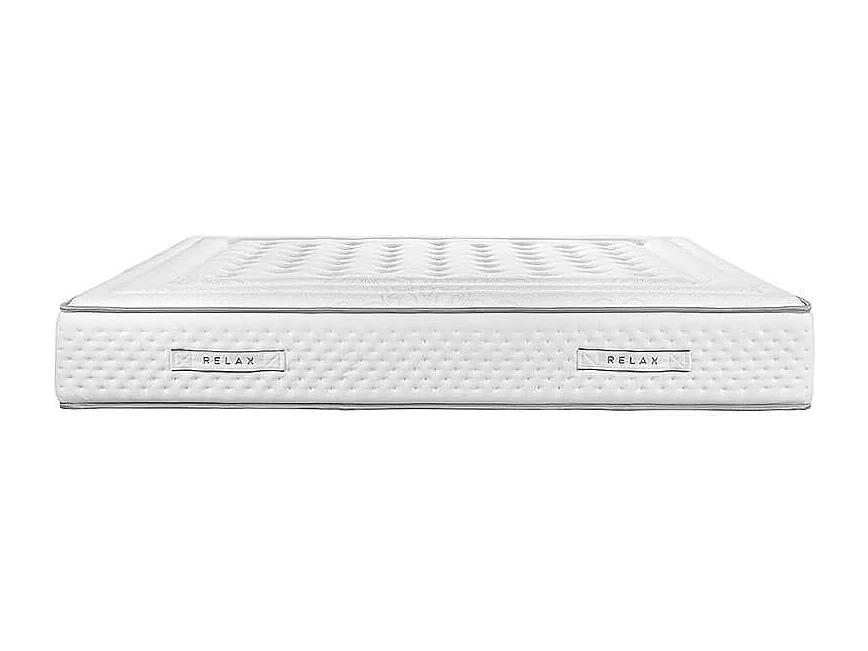 Colchón Magnum Relax muelle ensacado 32 cm firmeza personalizable-80x190-Blanco