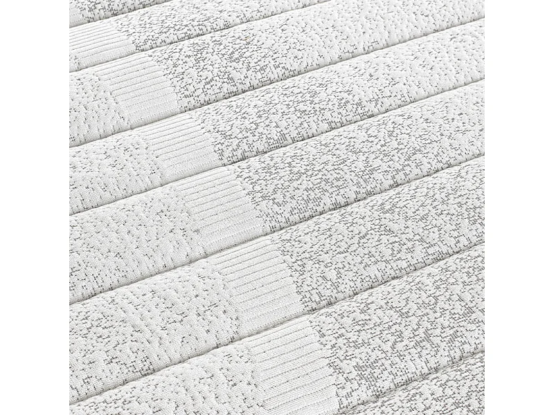 Colchón de látex 100% Essential 21 cm articulable y adaptable-90x200-Blanco