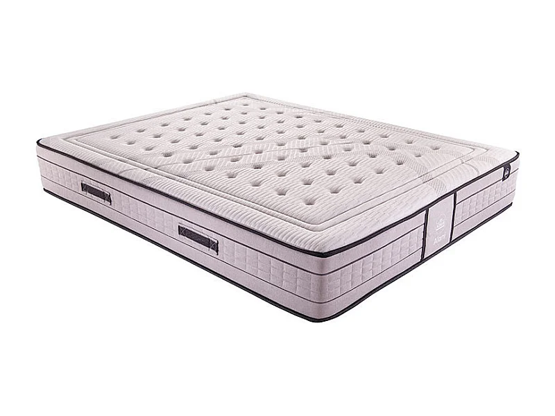 Colchón muelle ensacado Alani 29 cm extra-firme y fresco-90x200-Multicolor