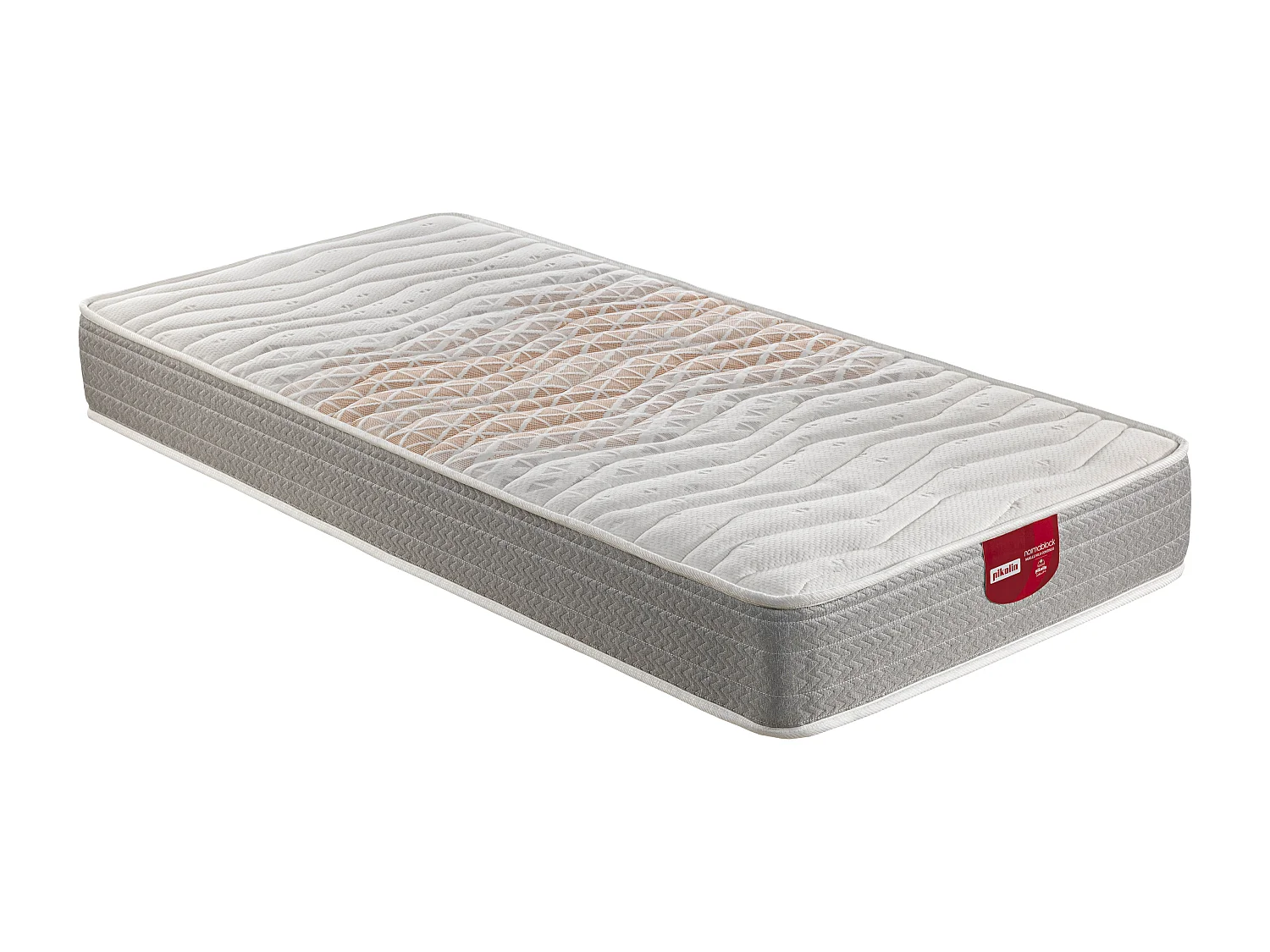 Colchón 90x200 PIKOLIN Pear Muelles Normablock+Visco 22cm