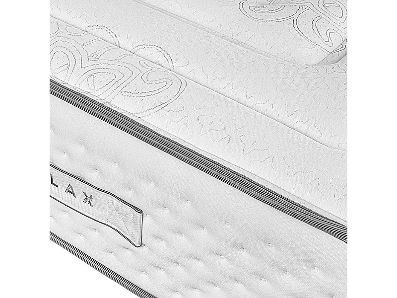 Colchón Magnum Relax muelle ensacado 32 cm firmeza personalizable-90x200-Blanco