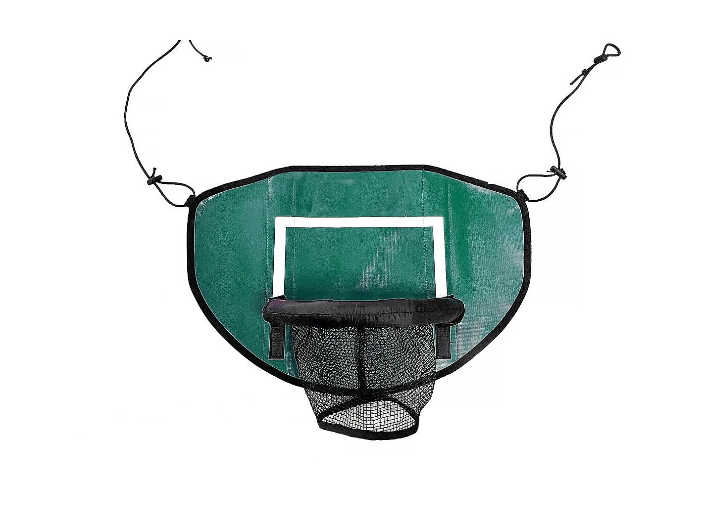 Universeller Basketballkorb für Trampoline "Loopy" - Grün
