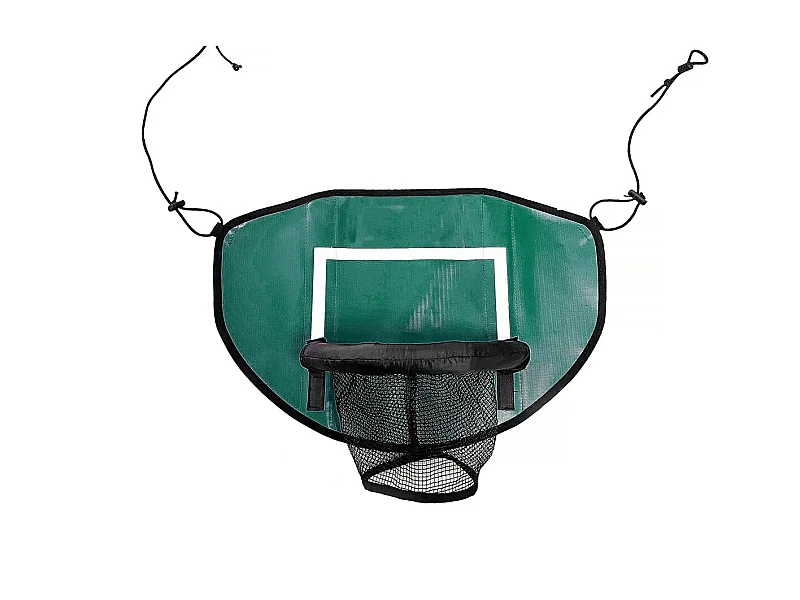 Universeller Basketballkorb für Trampoline "Loopy" - Grün