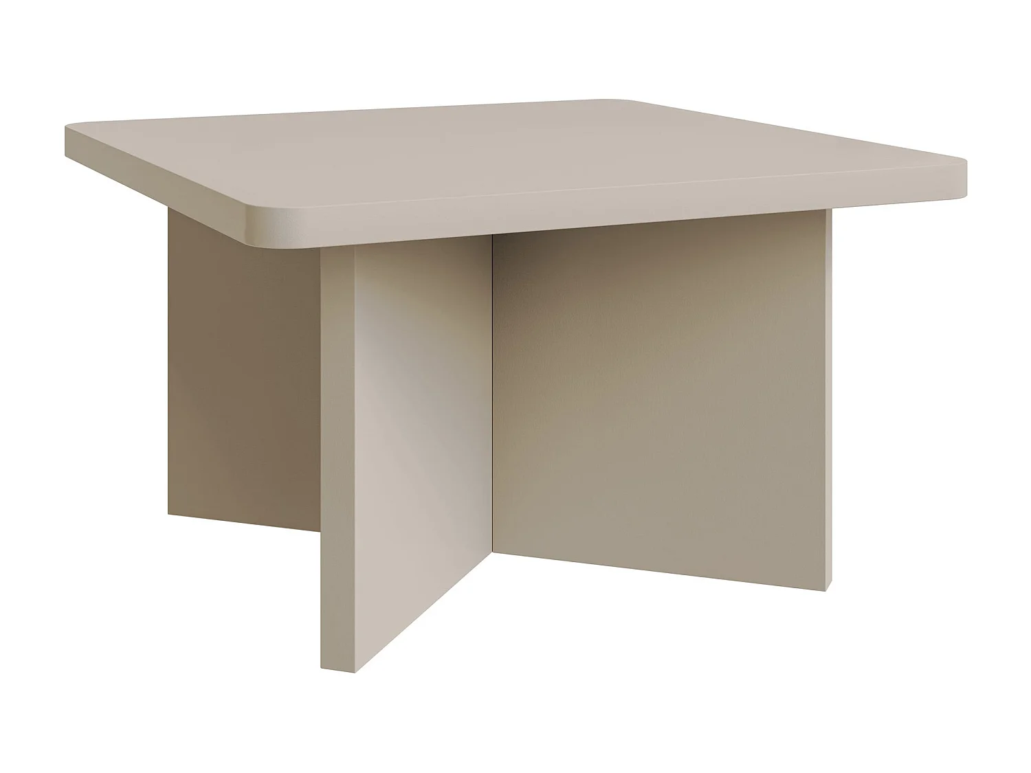 Table basse – 60 cm – gris cachemire – QUBEO