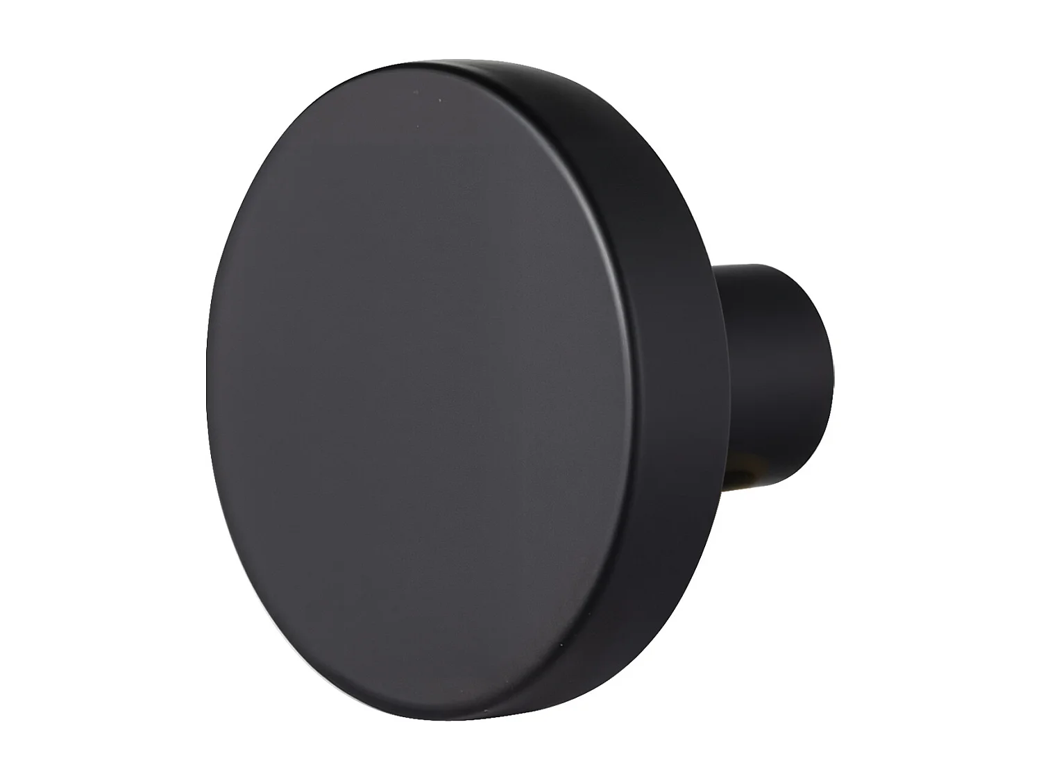 Meubelknoop SucceBuy, Set van 10, Kastknop, 3,2 cm, in Zinklegering, Paddenstoelvorm, met Schroeven, Knop voor Lades, Deuren, Commodes, Zwart