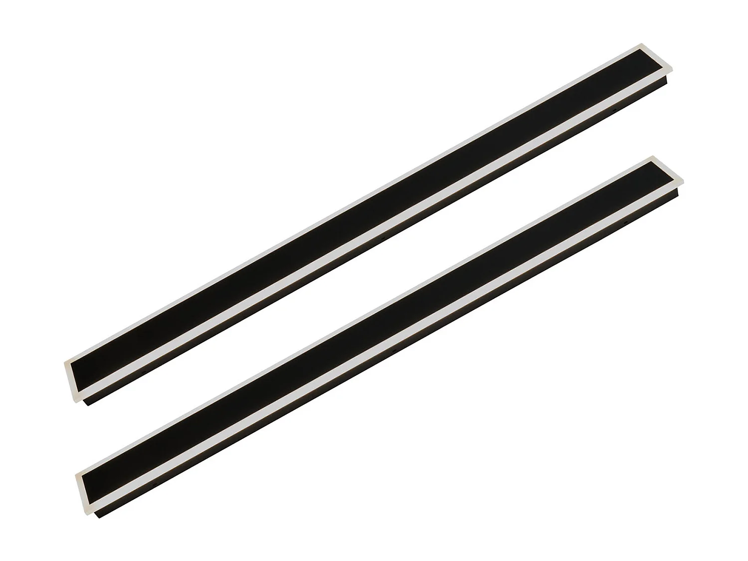 Wandlamp SucceBuy Buiten, 27 W, Buitenwandverlichting, Set van 2, Moderne Wandlampen LED 1,5 m, Instelbaar 2700 K-6000 K, Waterdicht IP65