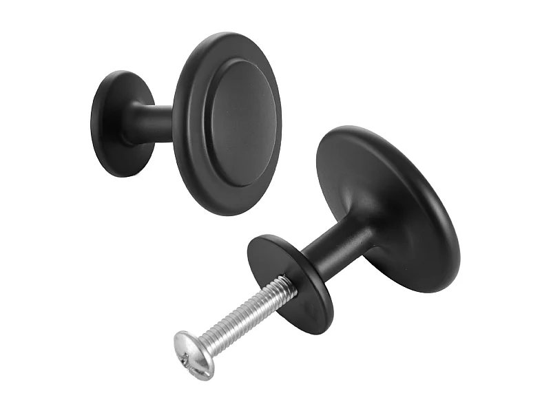 Meubelknoop SucceBuy, Set van 30, Kastknop, 3 cm, in Zinklegering, in Paddenstoelvorm, met Schroeven, Knop voor Lades, Deuren, Commodes