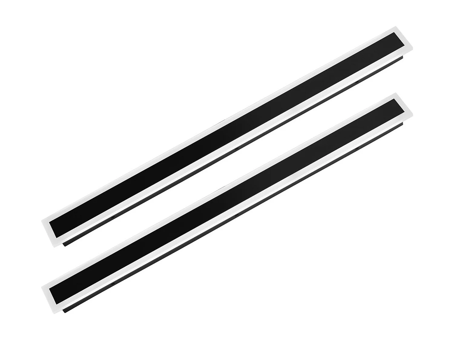 Applique a Parete SucceBuy da Esterno, 10 W, Illuminazione Esterna a Parete, Lotto di 2, Applique a Parete Moderne LED, 1 m, Bianco Caldo 3000 K, Impermeabile IP65