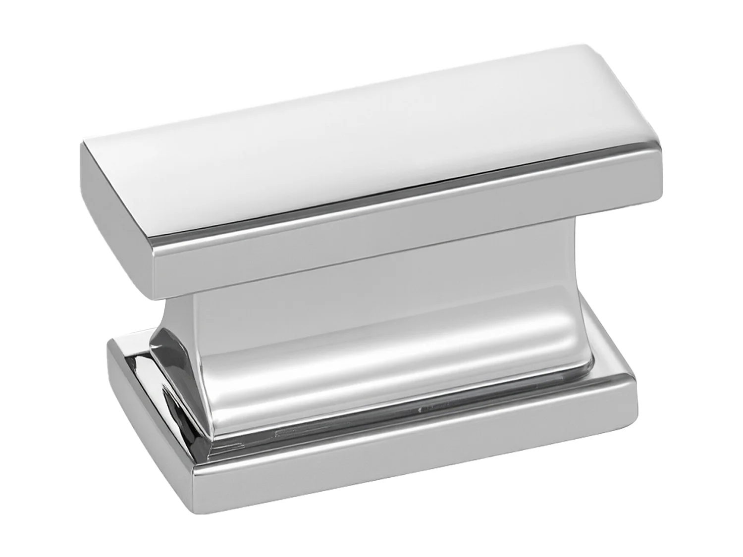 Meubelknoop SucceBuy, Set van 10, Kastknop, 3,6 cm, in Zinklegering, Rechthoekig, met Schroeven, Knop voor Lades, Deuren, Commodes