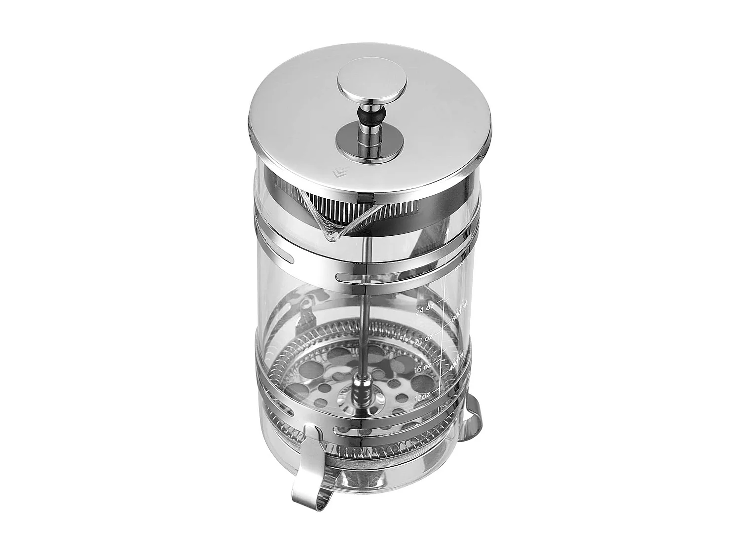 Cafetière à Piston SucceBuy en Verre Borosilicaté Capacité 1 L, Presse à Café avec Filtre en Acier Inoxydable, Grande Théière à Piston, Infusion à Froid