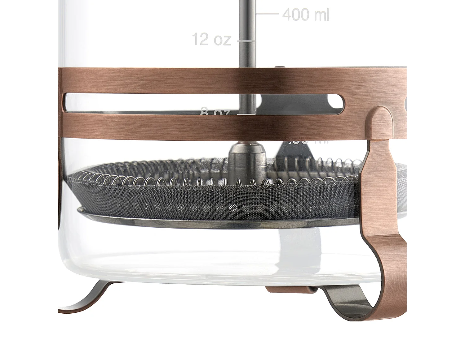 Cafetière à Piston SucceBuy en Verre Borosilicaté Capacité 1 L, Presse à Café avec Filtre en Acier Inoxydable, Grande Théière à Piston, Infusion à Froid