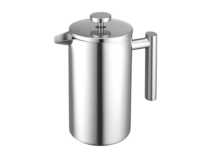 Cafetière à Piston SucceBuy en Acier Inoxydable Capacité 1 L, Presse à Café avec Filtre, Grande Théière à Piston à Double Paroi Isolée, Infusion à Froid