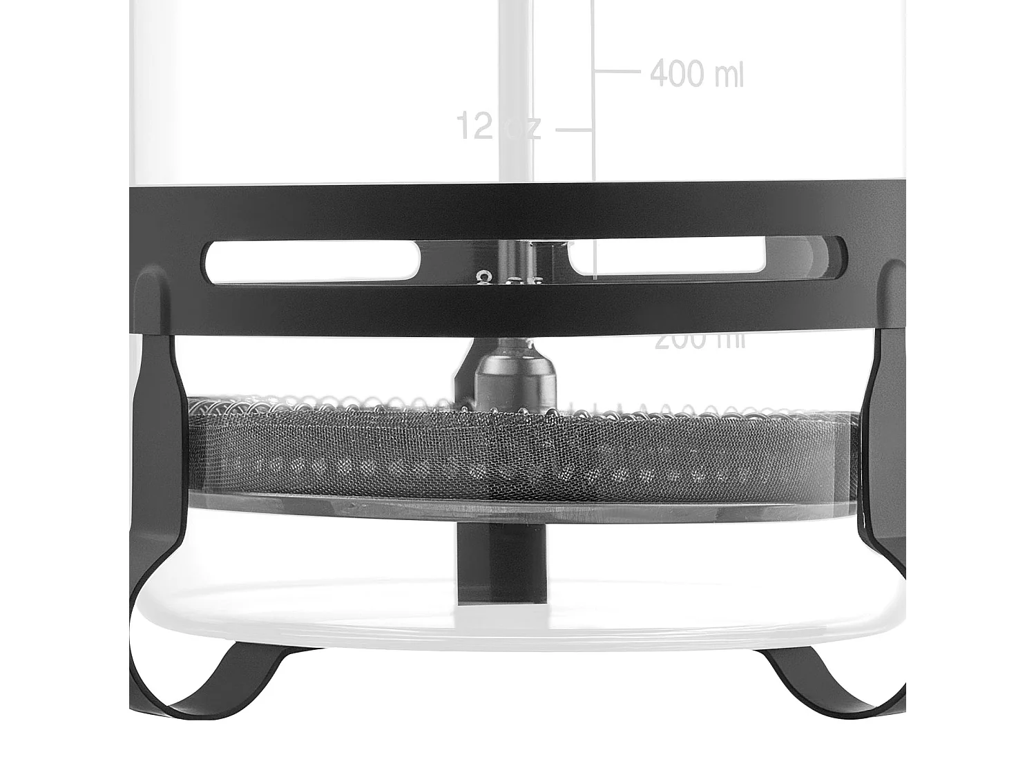 Cafetière à Piston SucceBuy en Verre Borosilicaté Capacité 1 L, Presse à Café avec Filtre en Acier Inoxydable, Grande Théière à Piston, Infusion à Froid