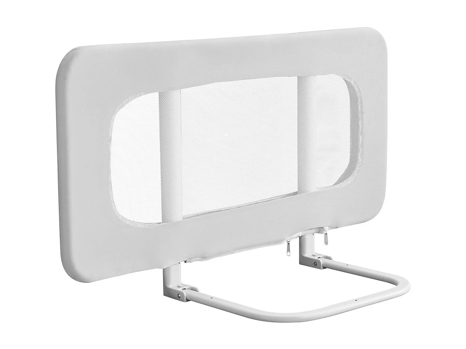 Grade de Segurança SucceBuy para Cama de Criança, Comprimento 80 cm, Grade de Cama para Bebés, com Tubo de Ferro Reforçado, Altura Ajustável 45-67 cm