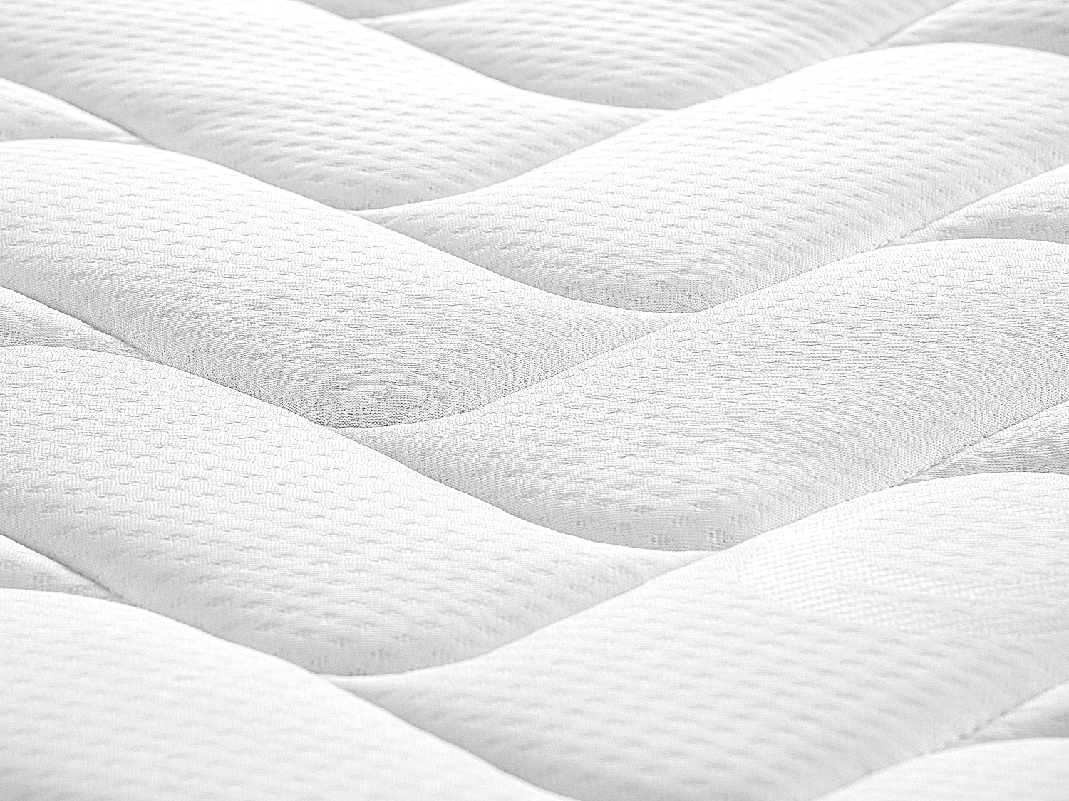 Zestaw 160 x 200 cm: stelaż z pojemnikiem w kolorze naturalnym jasnym + materac ze sprężynami kieszeniowymi, grubość 20 cm – JUBIA od marki YSMÉE