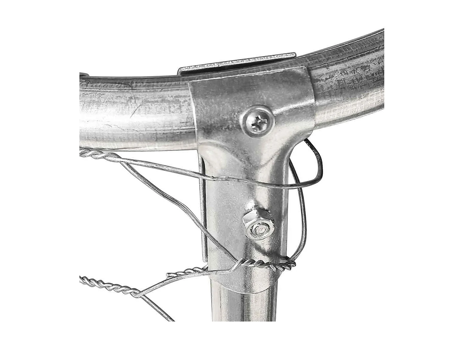 Canil Externo Grande com Telhado Resistente - 300x300x150 cm para Cães