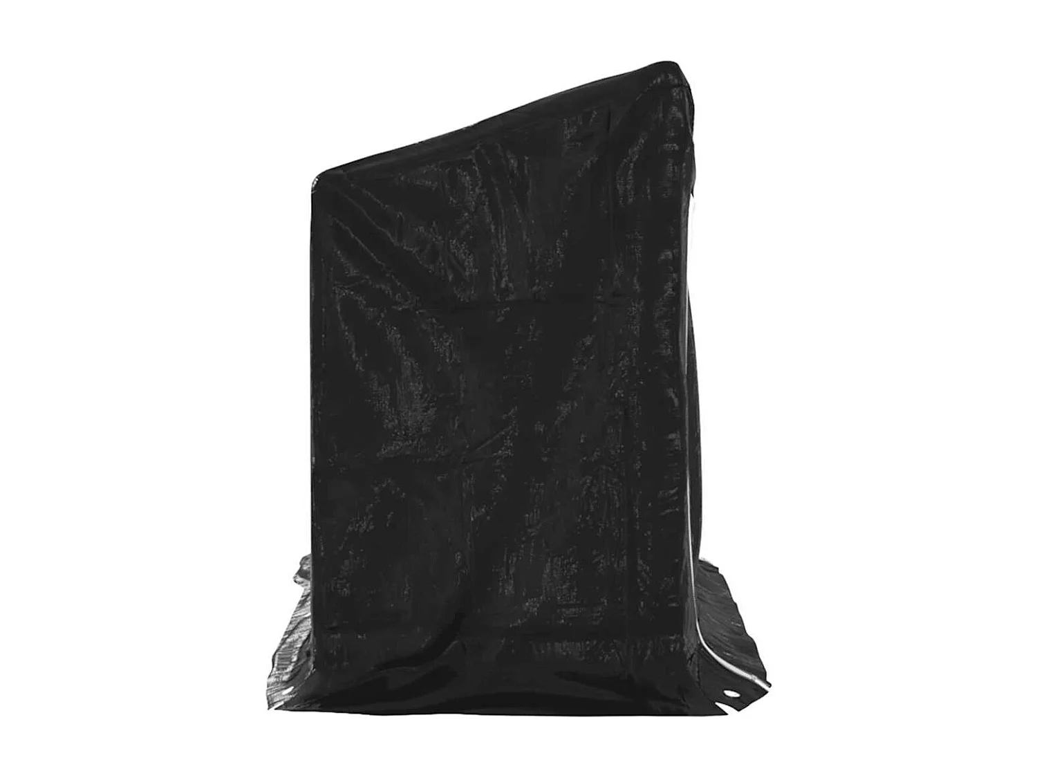 Stojak na drewno opałowe z pokrowcem przeciwdeszczowym, 200,5x60,5x110,5 cm, ocynkowana stal.