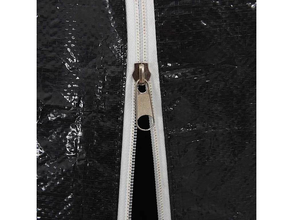 Stojak na drewno opałowe z pokrowcem przeciwdeszczowym, 200,5x60,5x110,5 cm, ocynkowana stal.