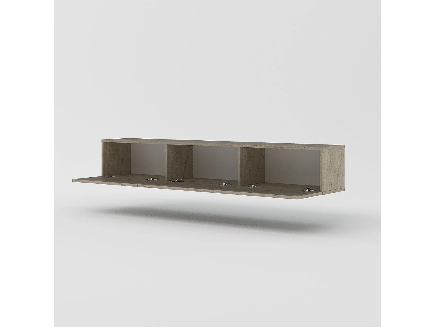 Stojak pod TV – 180 cm x 28,6 cm x 31,4 cm – trawertyn – płyta MDF