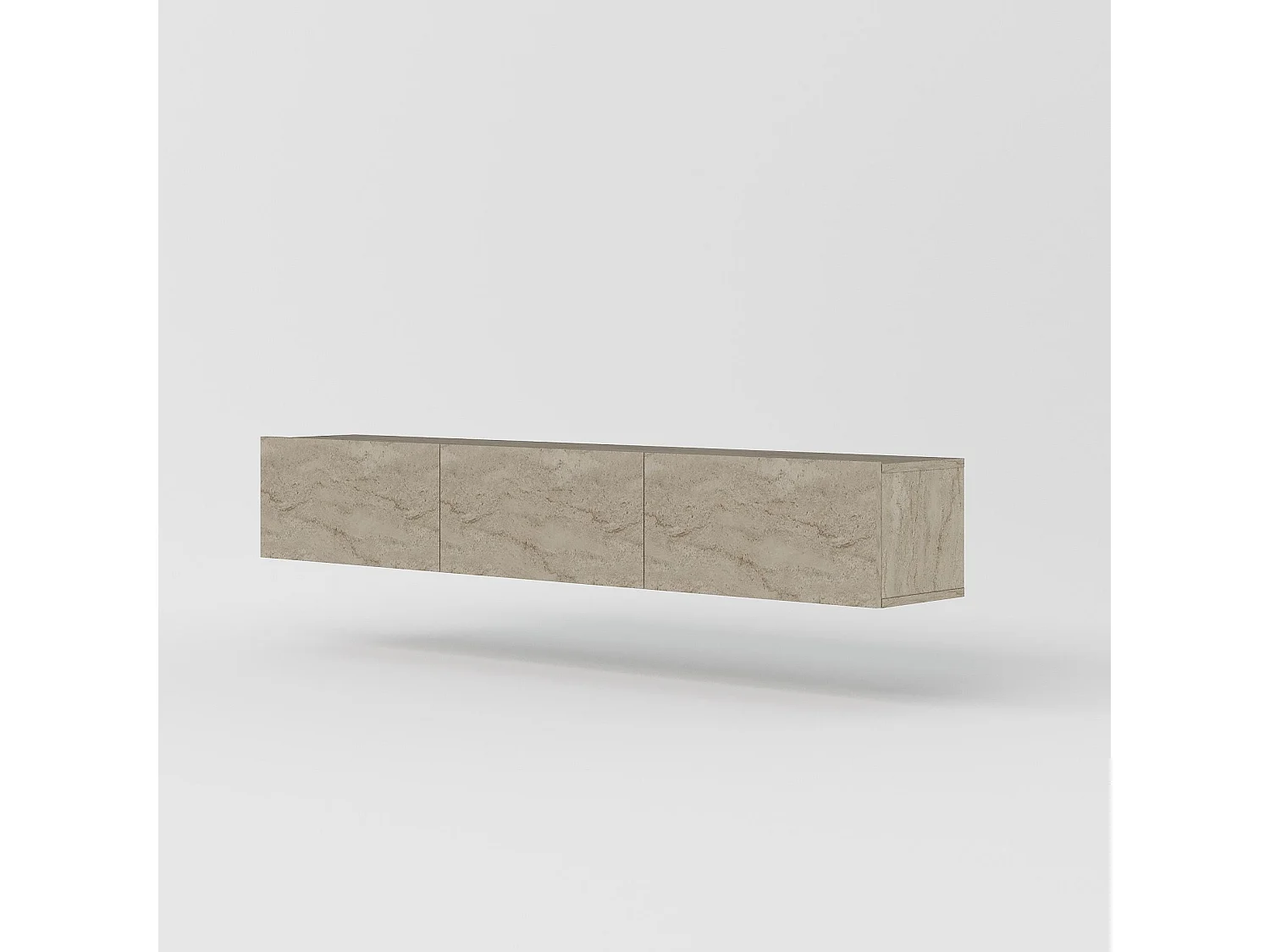 Stojak pod TV – 180 cm x 28,6 cm x 31,4 cm – trawertyn – płyta MDF