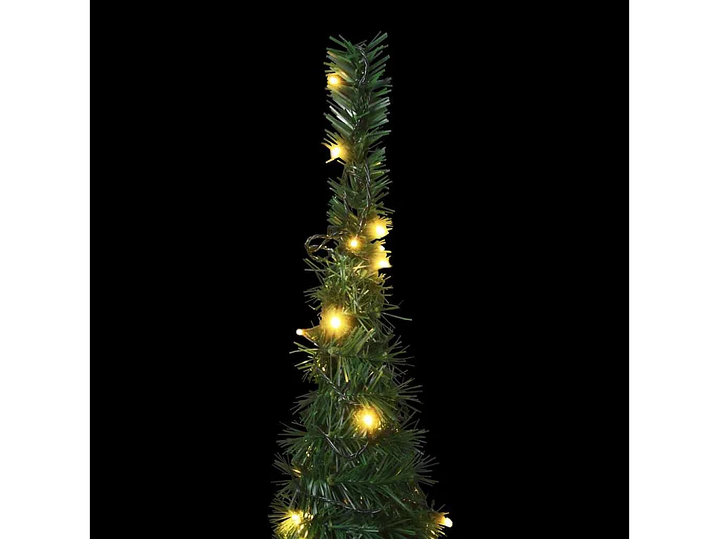 Árvore Natal pop-up artificial pré-iluminada 180 cm verde