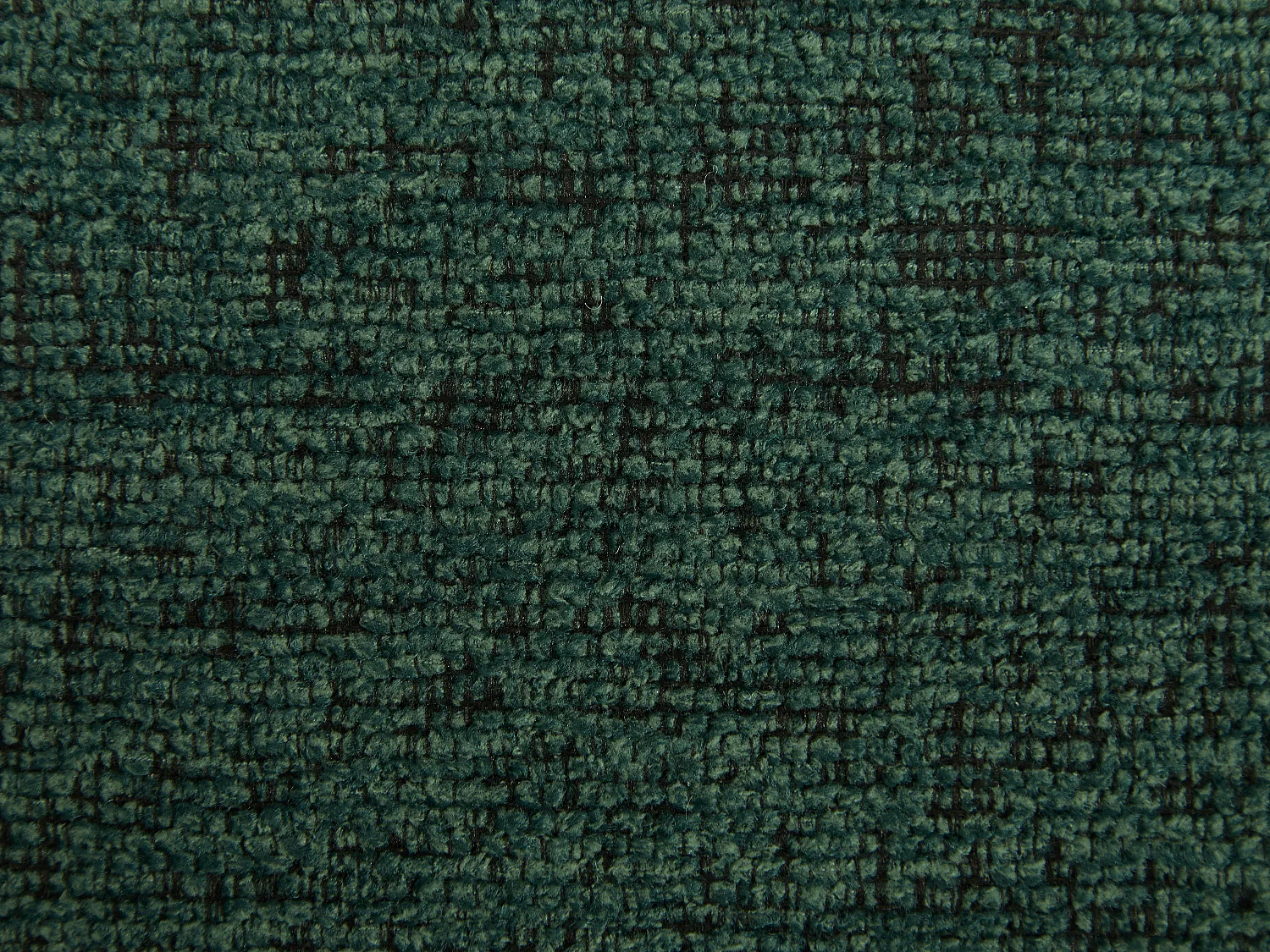 Fauteuil pivotant en tissu chenille vert sapin FEDOTE