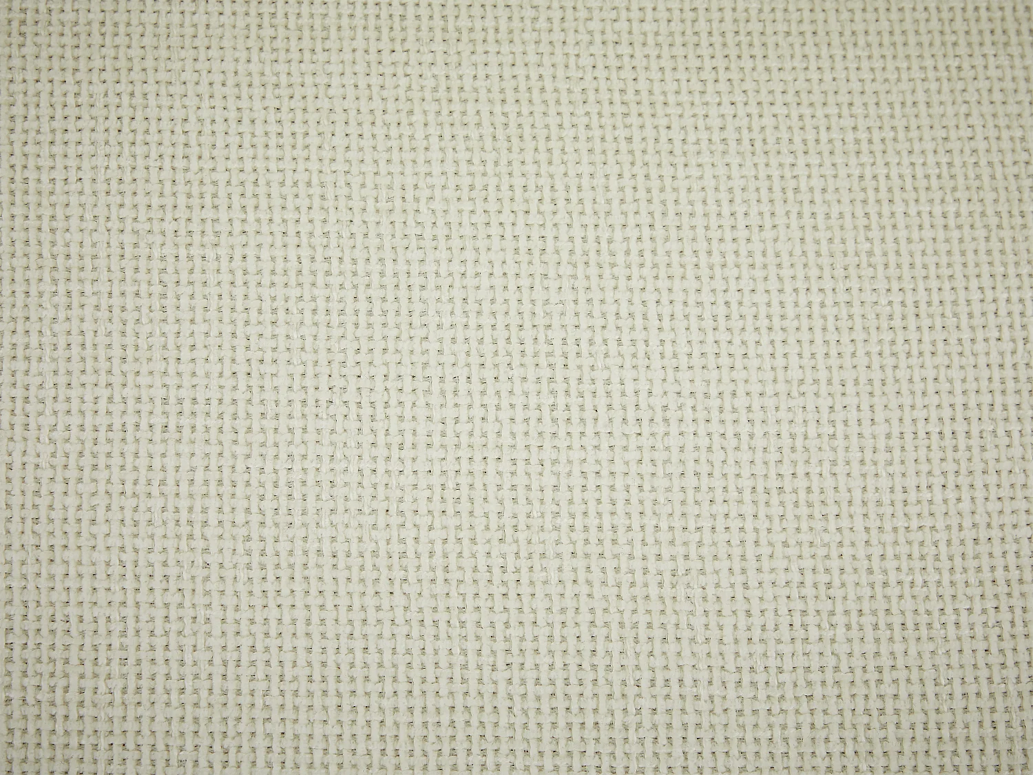 Canapé 2 places en tissu texturé blanc cassé LETROSA