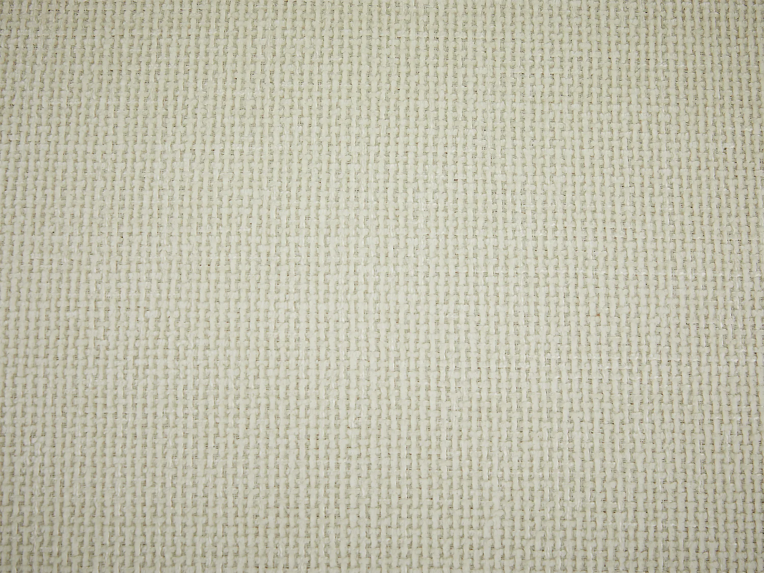 Canapé 3 places en tissu texturé blanc cassé NETUSO