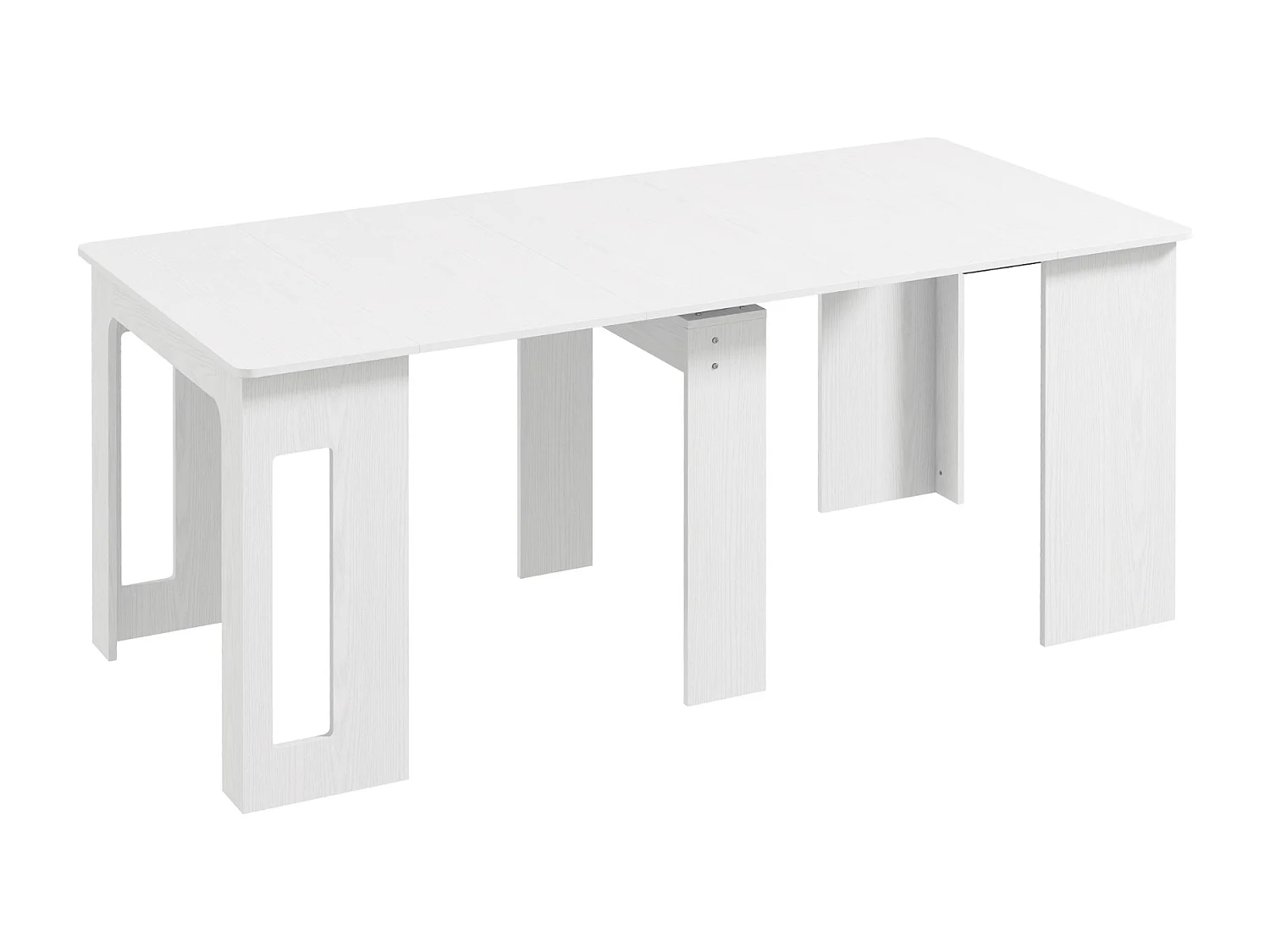 Esstisch, Klapptisch, ausziehbarer Küchentisch, Esszimmertisch, Spanplatten, 60-180 x 85 x 75 cm