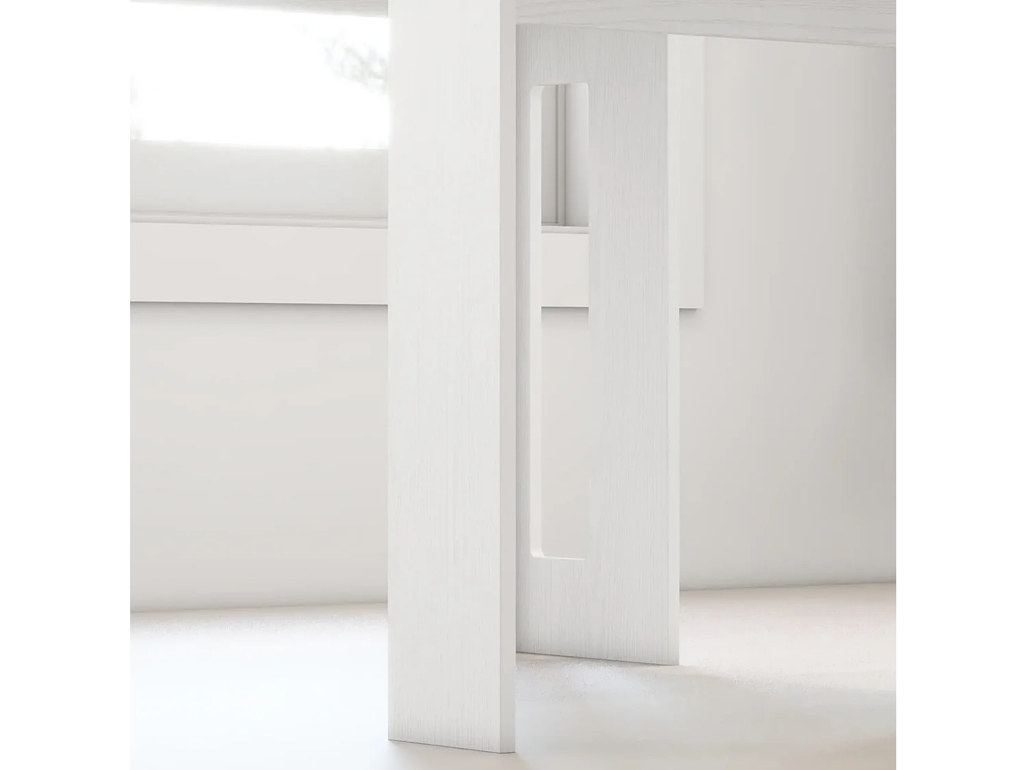 Esstisch, Klapptisch, ausziehbarer Küchentisch, Esszimmertisch, Spanplatten, 60-180 x 85 x 75 cm