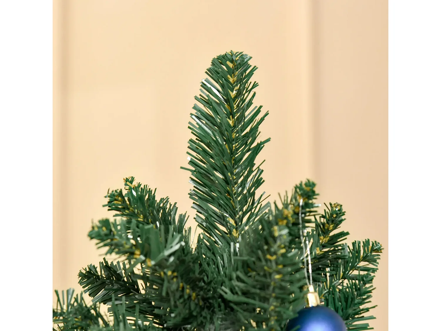 Künstlicher Weihnachtsbaum 180 cm Kieferbaum künstlich mit Metallständer für drinnen