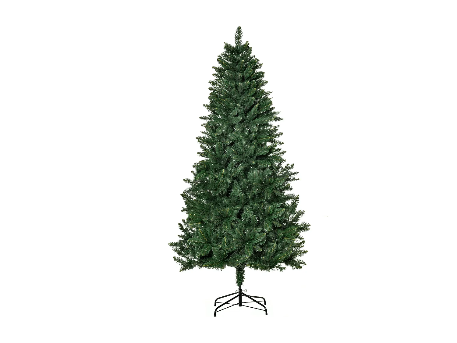 Künstlicher Weihnachtsbaum 180 cm Kieferbaum künstlich mit Metallständer für drinnen