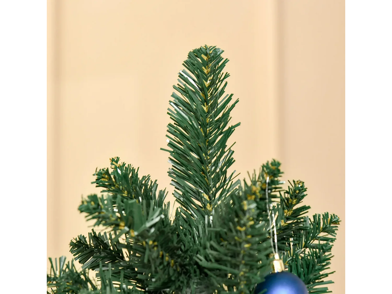 Künstlicher Weihnachtsbaum 180 cm Kieferbaum künstlich mit Metallständer für drinnen