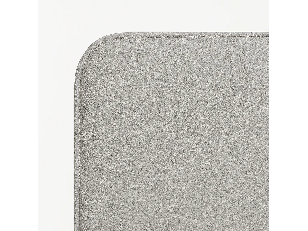 Cabecero SAONA gris estilo mediterráneo tela Antimanchas para cama de 150 cm – 160x125 cm