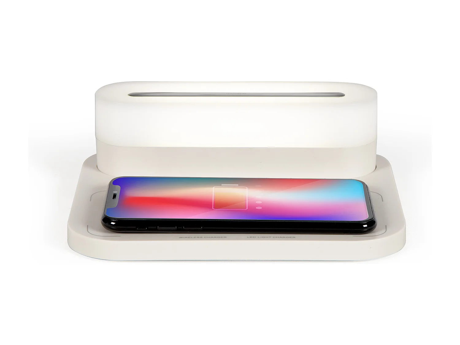 Livoo Lampe de chevet chargeur induction fast charge - TEA292W